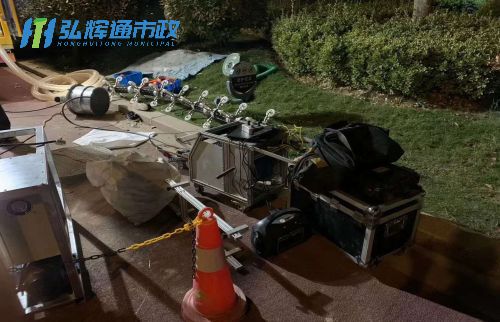 浙江管道修复现场